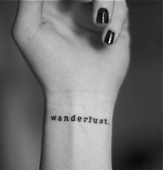 40 Inspiring One Word Tattoo Ideas | love this one!
