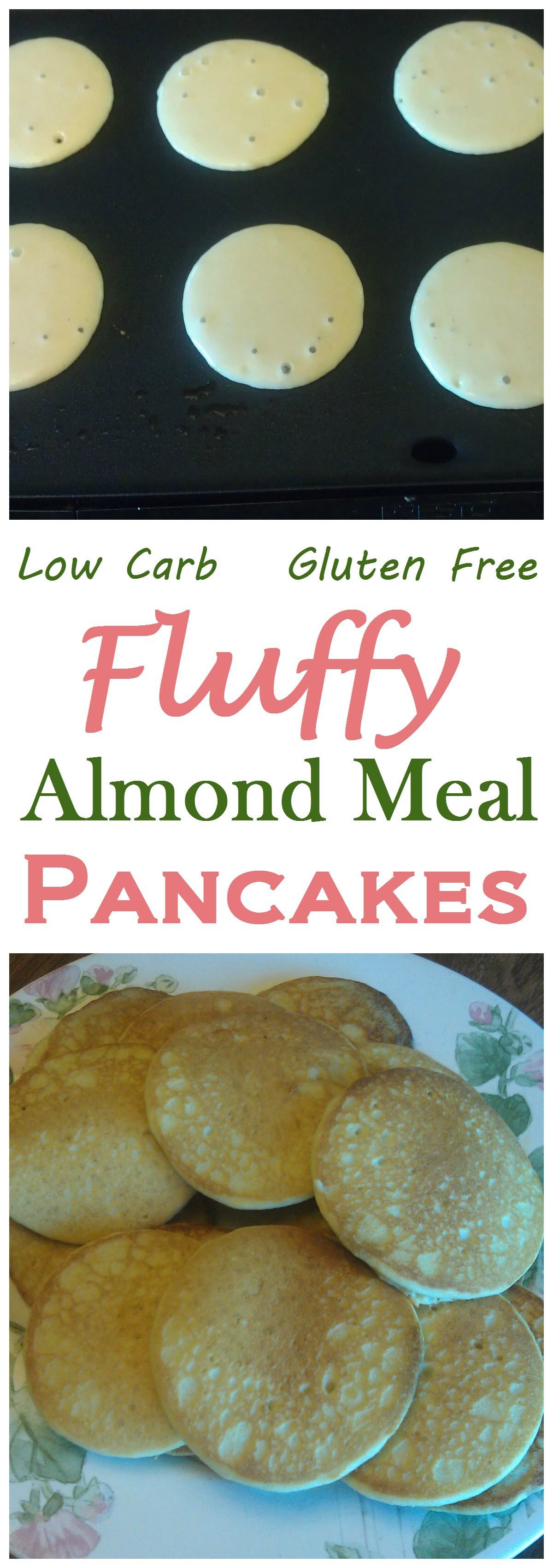 A classic low carb and gluten free pancakes. Can be made ahead and stored in the freezer.