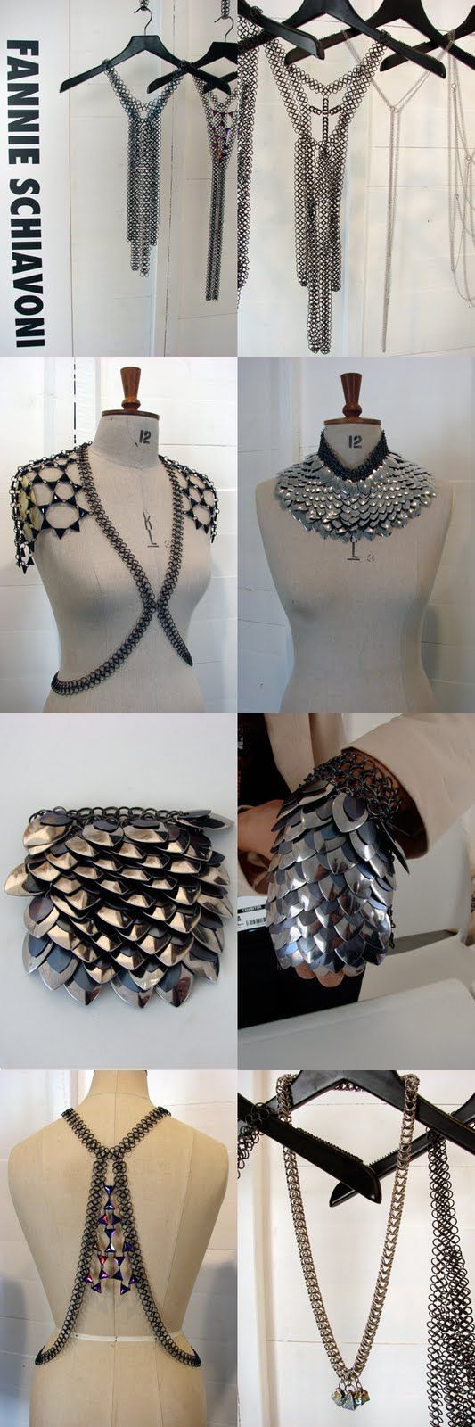 A Matter Of Style: DIY Fashion: The urban warrior:Armor jewelry Does anyone else think of Return to Thunderdome?