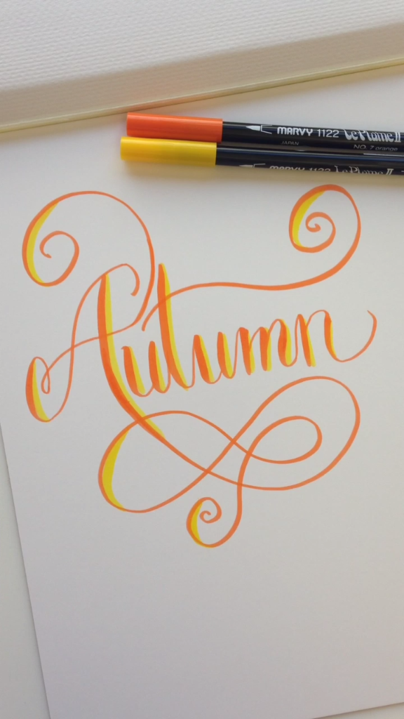 Autumn Hand Lettering