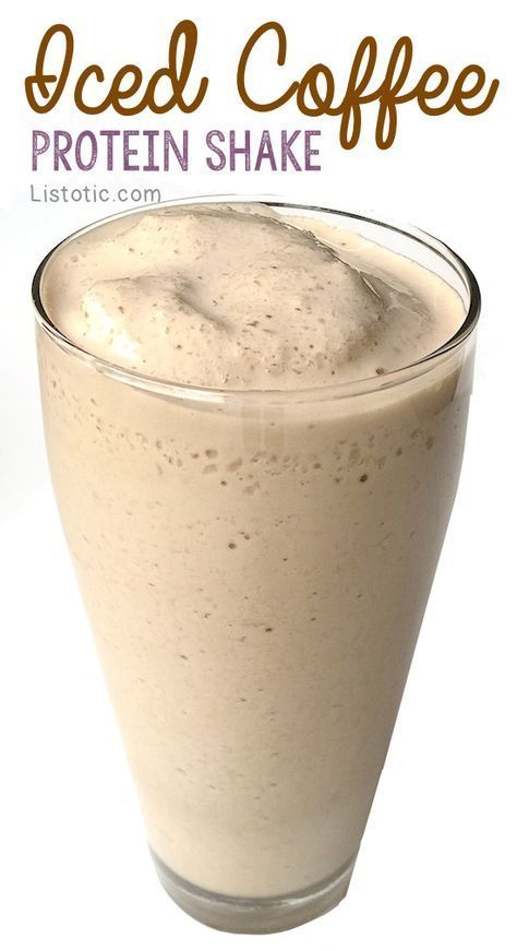 awesome Iced Coffee Protein Shake Recipe to lose weight