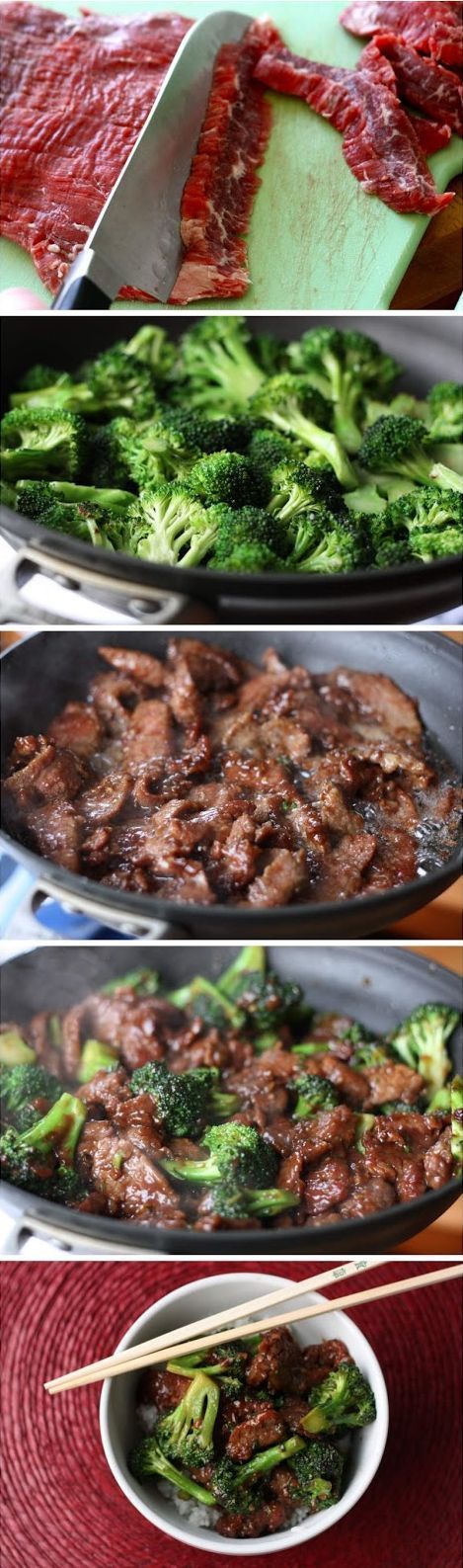 Beef with Broccoli: Easy marinade is all that it takes to get that crazy-tender beef, even with less expensive cuts.