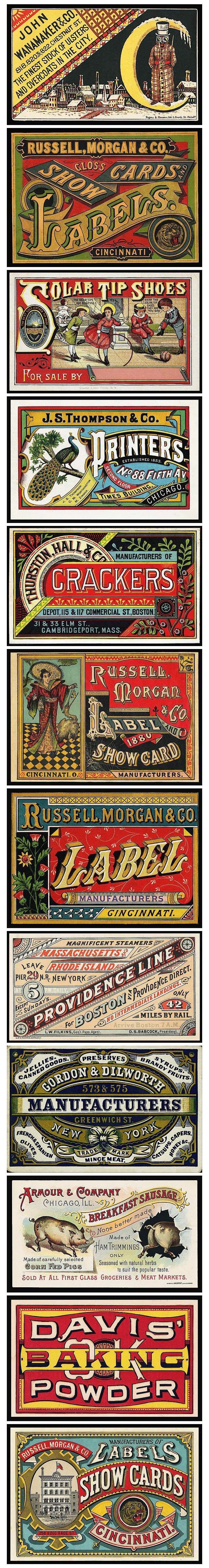 Business Cards straight out of the Victorian Era via @_patrickwelker