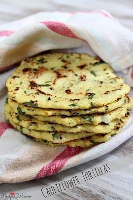 Cauliflower Tortillas Recipe by Recipe Girl | Maypurr