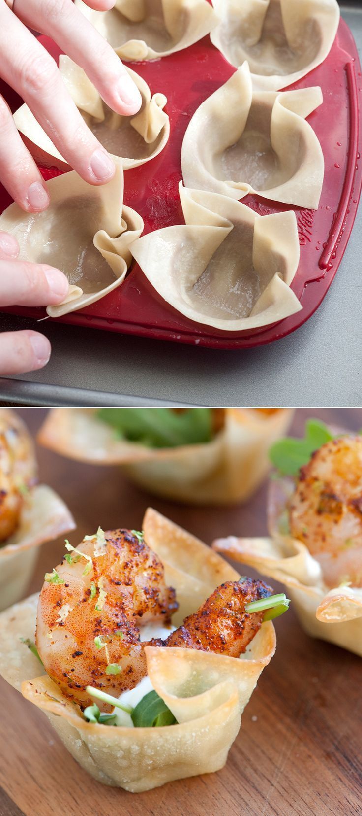 Chili Lime Shrimp Cups