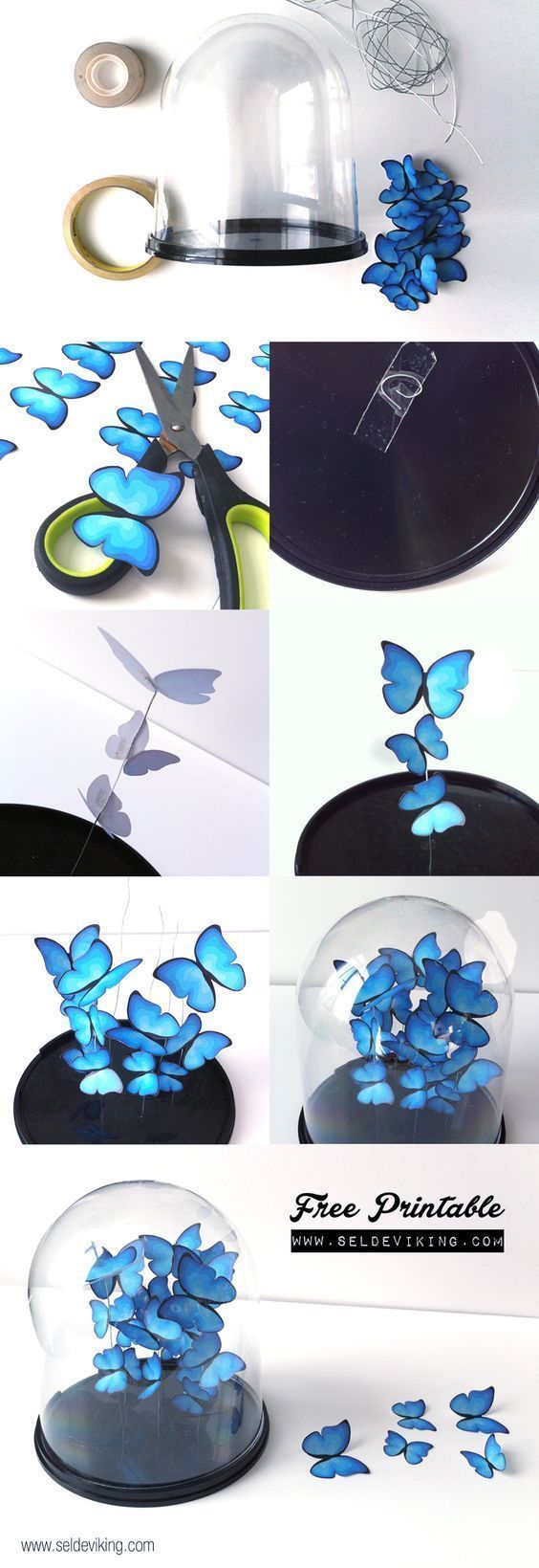 Cool Turquoise Room Decor Ideas – DIY Butterfly Decor – Fun Aqua Decorating Looks and Color for Teen Bedroom, Bathroom, Accent