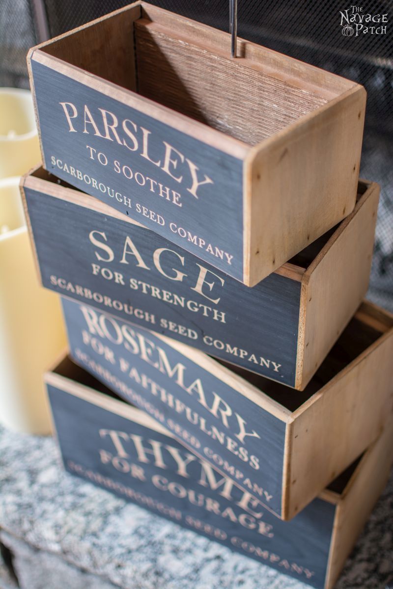 DiY Nesting Herb Boxes – The Navage Patch