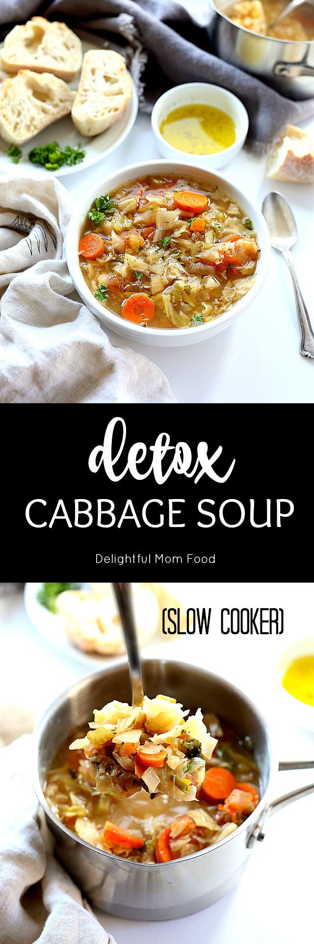 Feel lighter and cleaner with this Cabbage Soup Diet Recipe To Detox The Body!