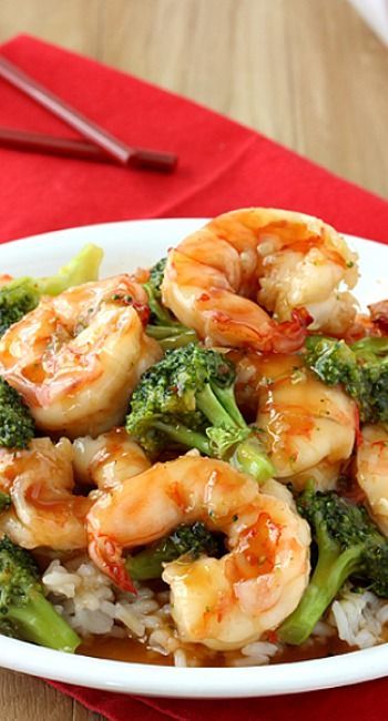 General Tso’s Sweet Chili Shrimp