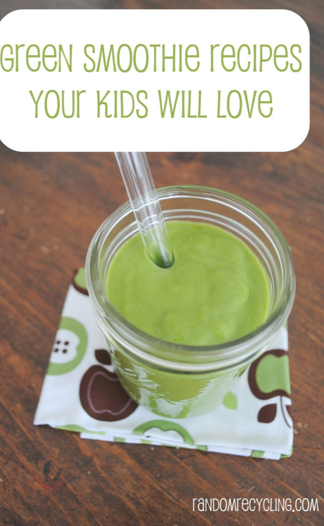 Green Smoothie Recipes Your Kids Will Love. Freeze for lunch boxes!