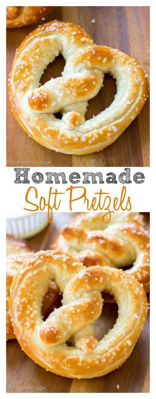 Homemade Soft Pretzels. more here artonsun.blogspot…