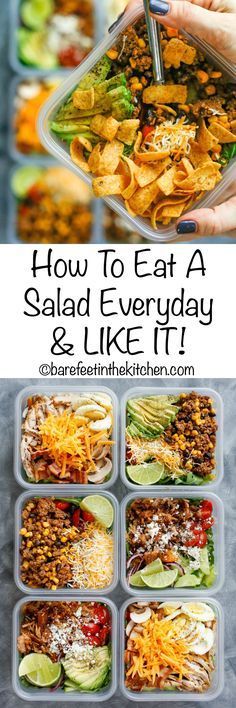 How To Eat Salad Everyday & LIKE IT! (aka the Fritos everyday diet!) get the recipes at http://barefeetinthekitchen.com