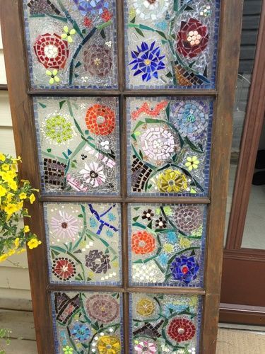 How to Make Garden Art With Old Windows – Snapguide /only look if you can handle the country music playing in the background!