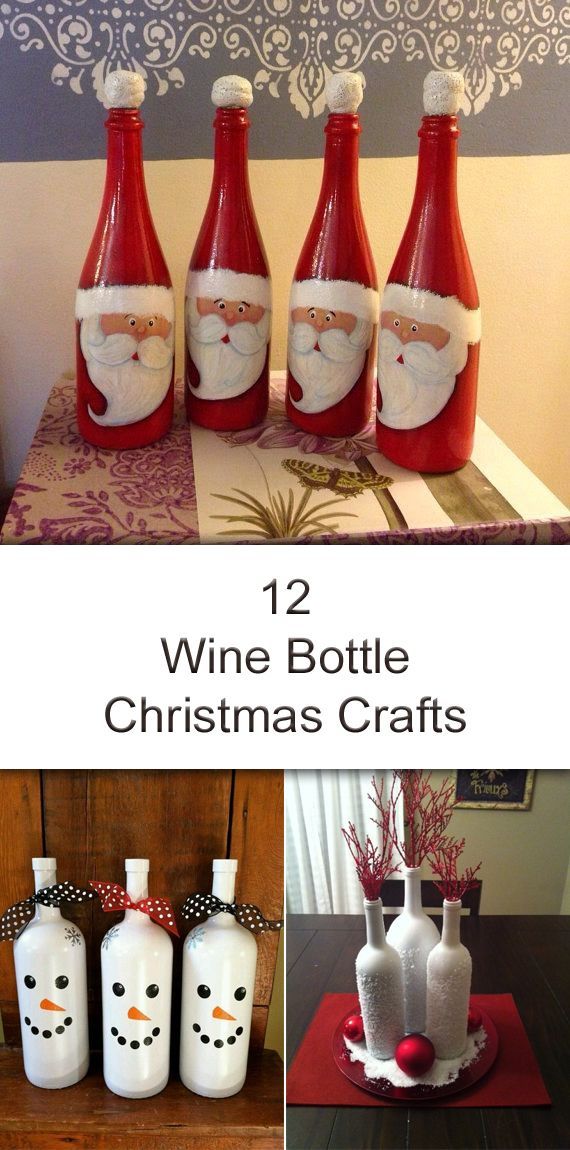 @hugangels Some very creative Christmas decoration ideas using wine bottles!
