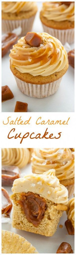 If you love salted caramel, this cupcake recipe is for you! bakerbynature.com…