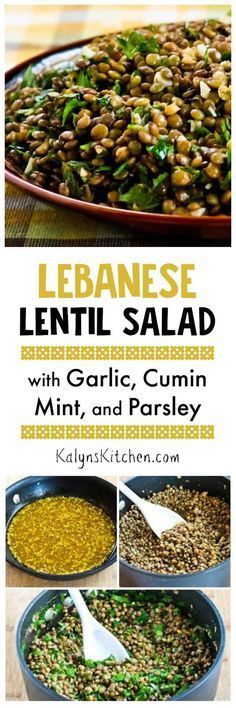 If you’ve got fresh herbs in the garden, this Lebanese Lentil Salad with Garlic, Cumin, Mint, and Parsley is a Meatless Monday