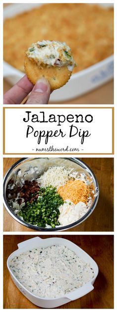 Jalapeno Popper Dip – This hot, but not spicy, dip make a great party dip.   Perfect appetizer for bridal showers, baby showers,