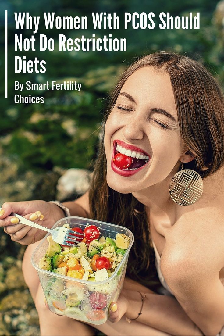 Learn here about the best diet to follow for PCOS and why restriction dieting is not it!