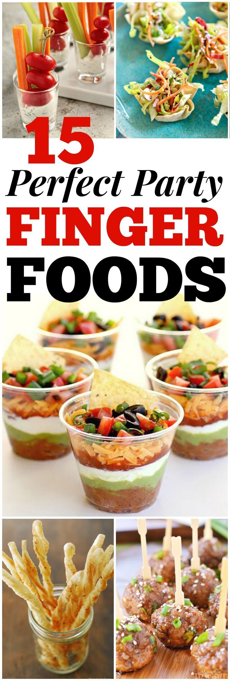 Looking for good hosting recipes? These easy party finger food recipes include entrees, appetizers, sides and desserts to impress