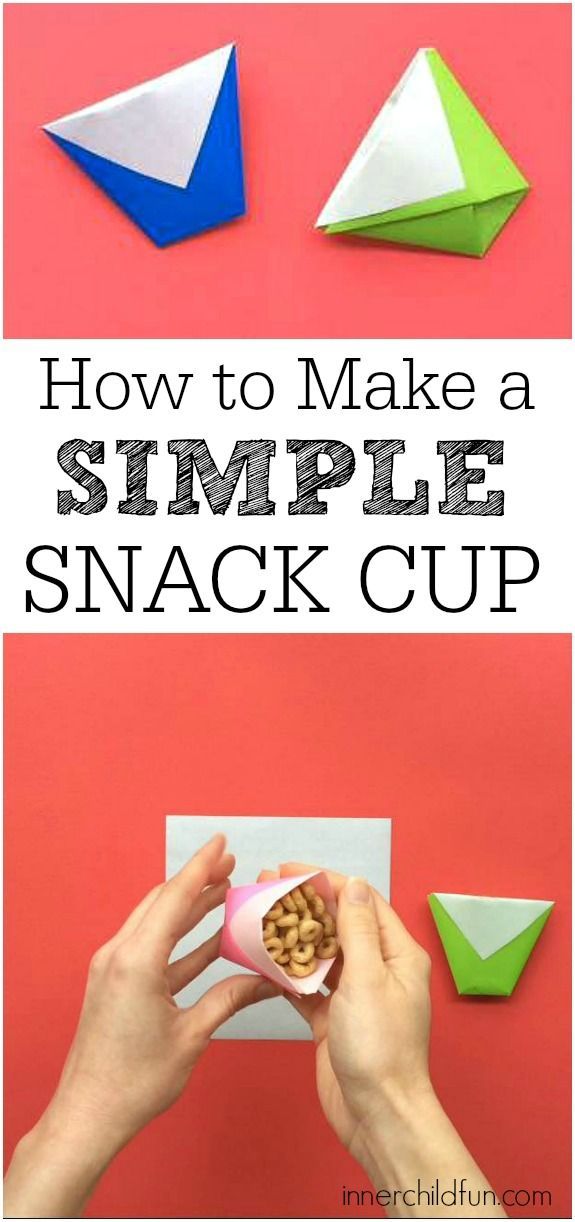 Make a Cup from a Sheet of Paper – This is such a handy trick to know!