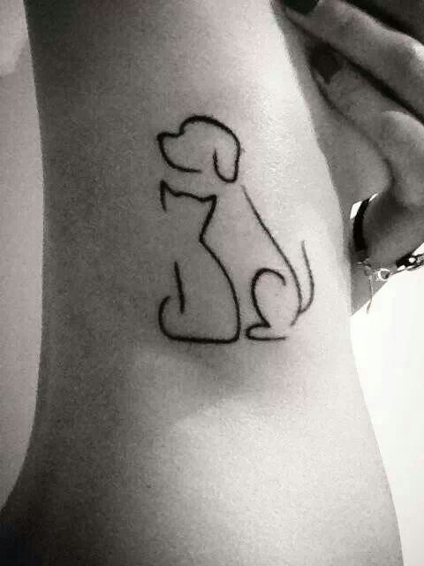 make the outline look like an American Eskimo and instead of a cat, put her pawprint? YEAAAAAA. Me likes.