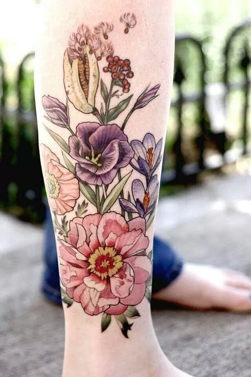 Midsummer daydream // flora tattoos