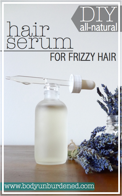 Need a little help taming a frizzy mane? This DIY all-natural hair serums gotcha covered :) Natural beauty and haircare.