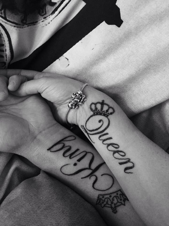 One day this will be my next tattoo with someone who has shown me hes worthy of being my king and I his queen.