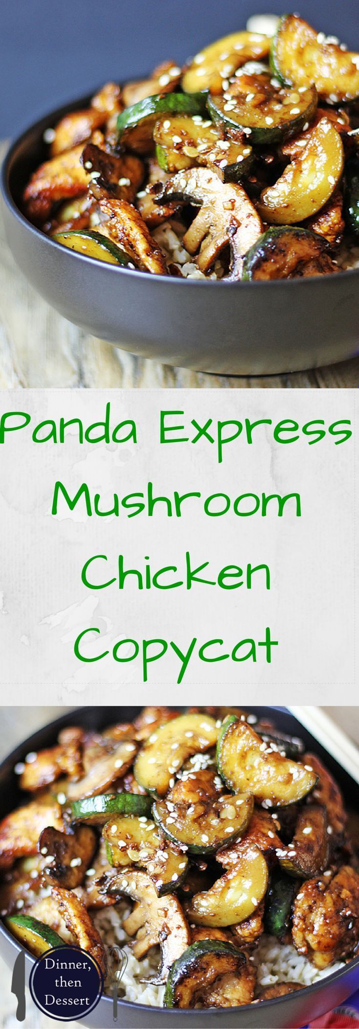 Panda Express Zucchini and Mushroom Chicken in just 20 minutes! Youll be sitting down to dinner faster than you could drive there