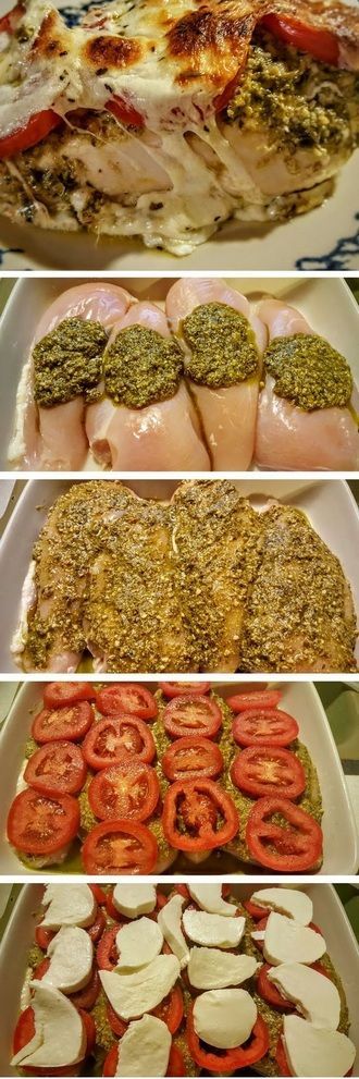 Pesto Baked Chicken