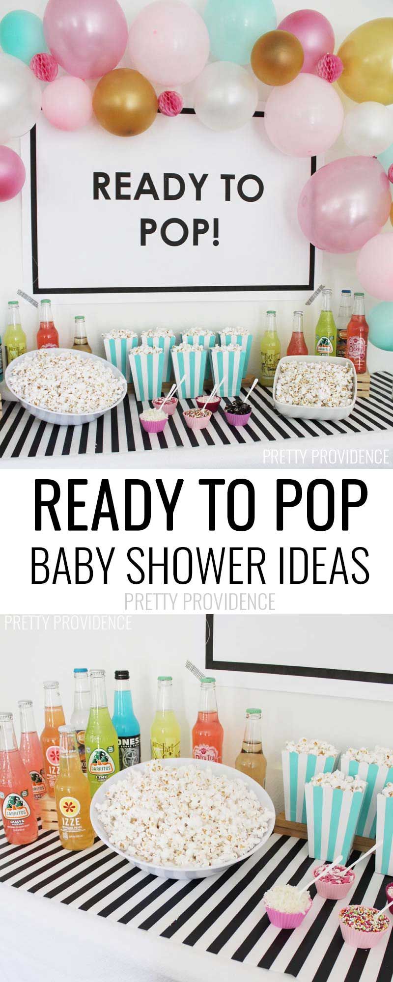 Ready to Pop baby shower theme ideas! LOVE THIS!!!