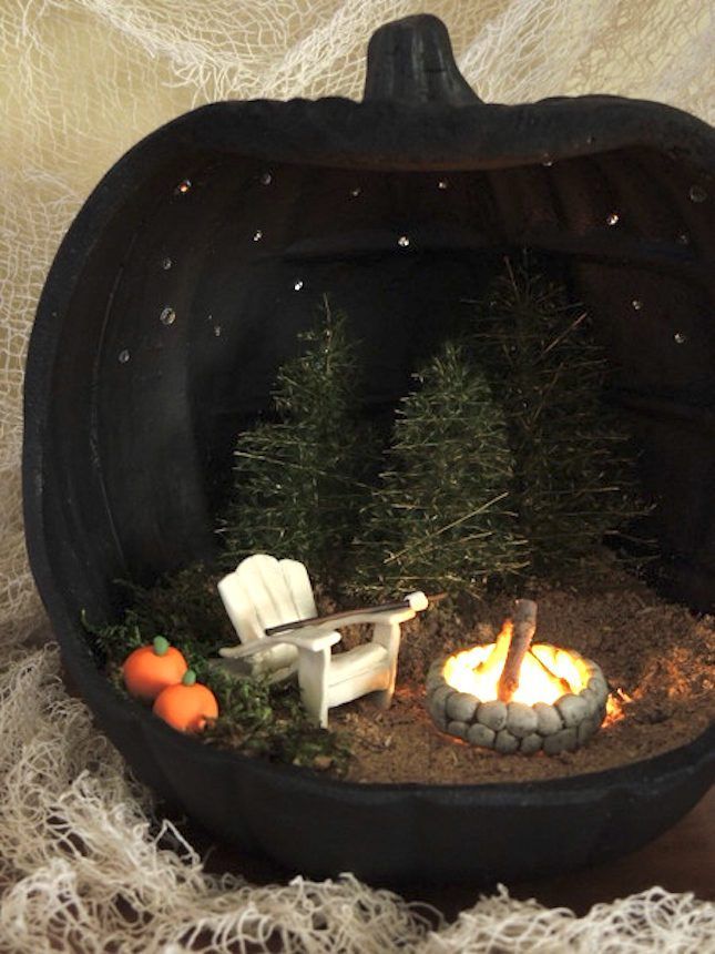 Save this for 18 pumpkin dioramas that will slay your Halloween decor.