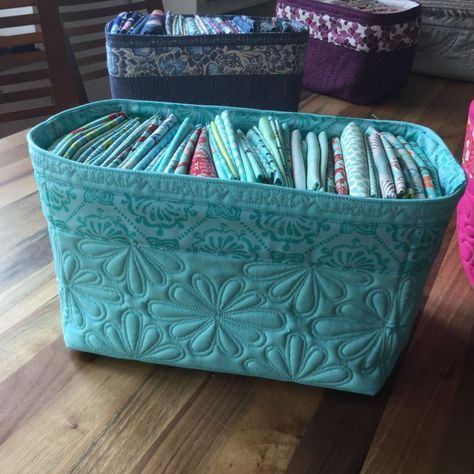 Sewing Instructions For Quick (And Les Quick) Fabric Baskets
