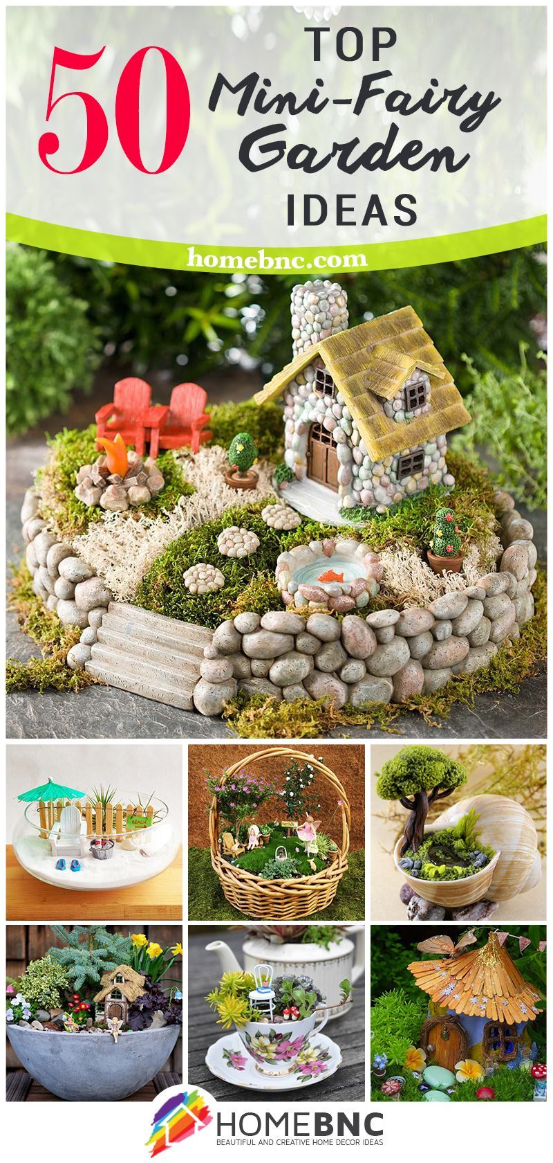 Take Your Pick! The Top 50 Mini-Fairy Garden Design Ideas
