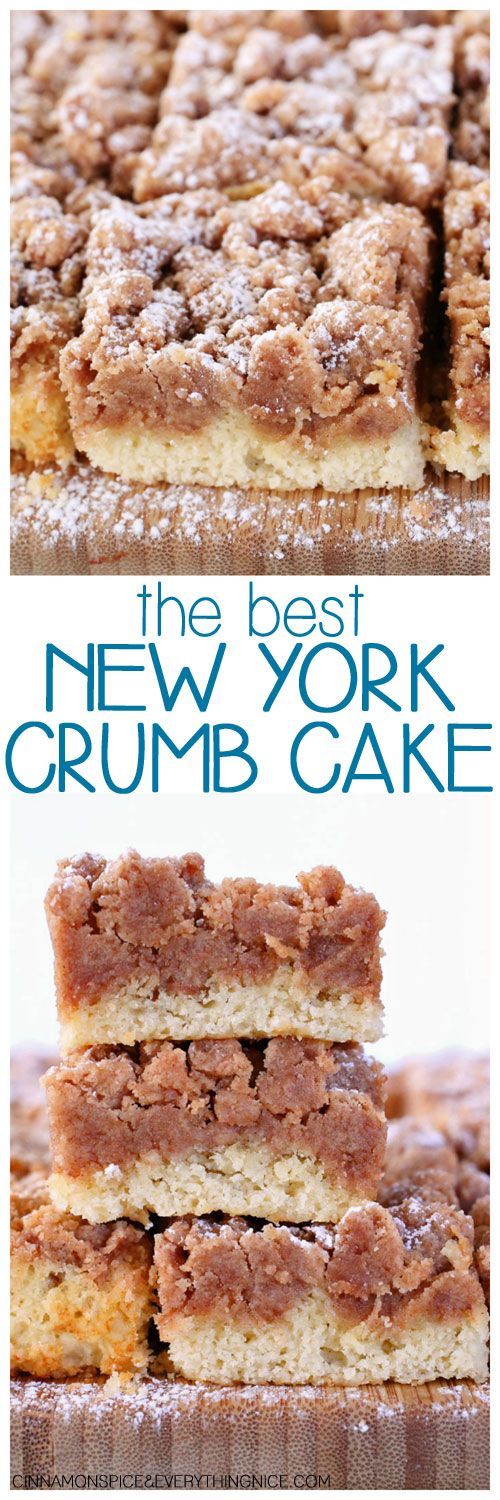 The Best New York Crumb Cake