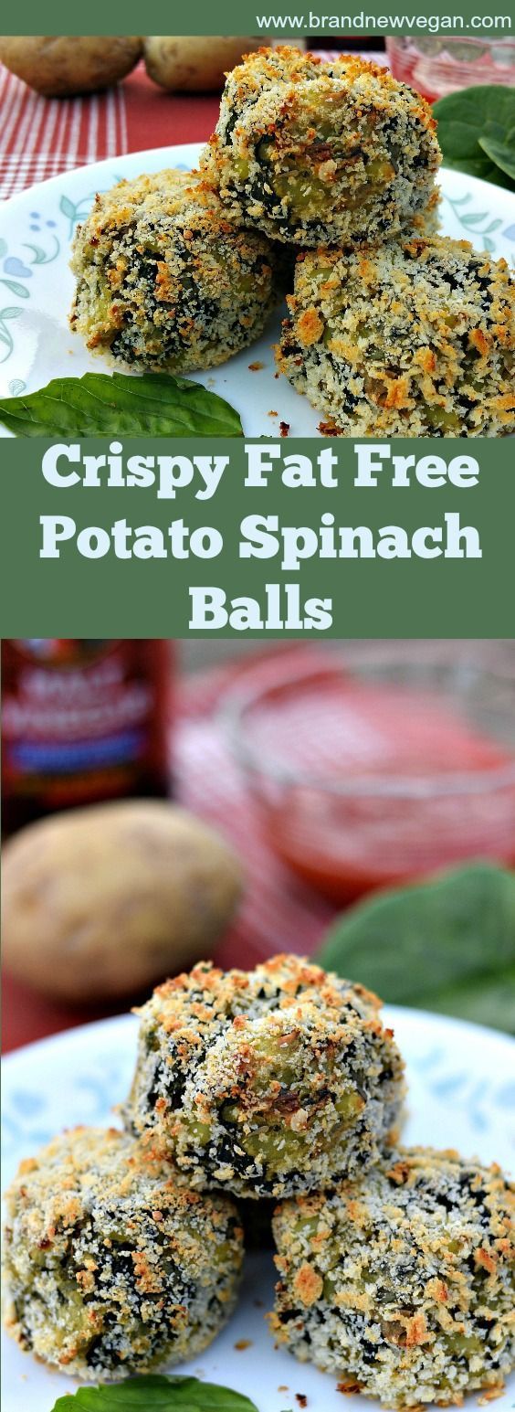 These Potato Spinach Balls are Crispy ….