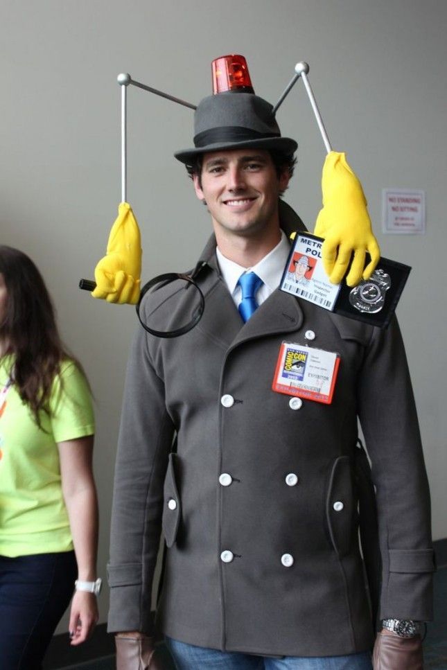 This Inspector Gadget costume is amazing.