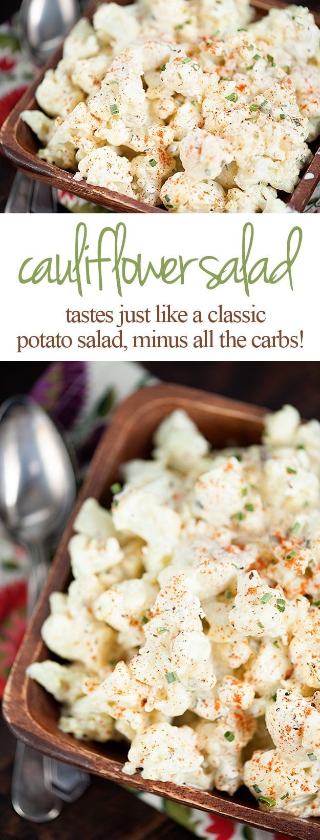 This mock potato salad recipe is the perfect low carb keto recipe for any potato salad cravings you might have! Its made with