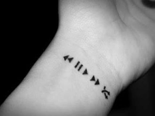 Tiny tattoo, mighty meaning.