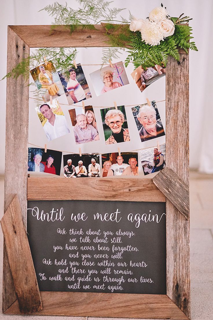 Until We Meet Again remembering lost loved ones photo display | Popcorn Photography