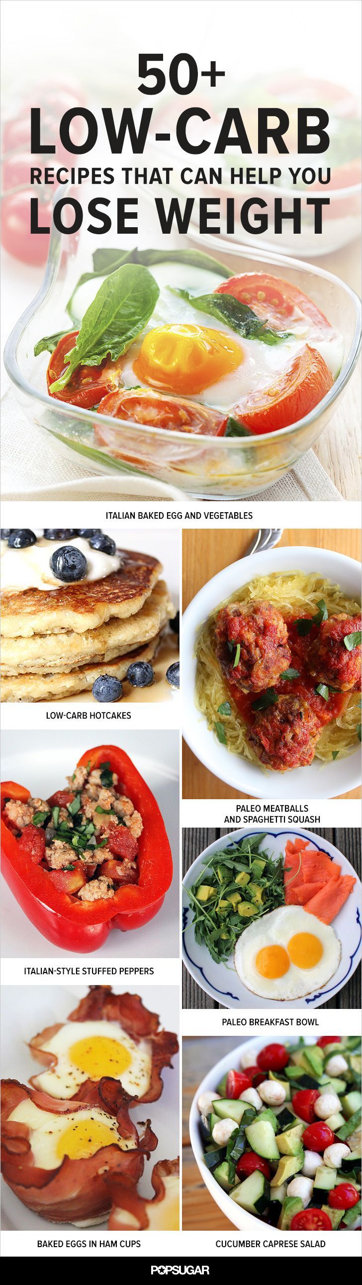 Use these 50+ recipes to help you on your path to weight-loss!