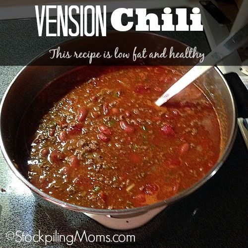 Venison Chili is a great low fat, healthy recipe! Great chili recipe for those cold evenings!