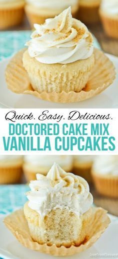 While you might prefer baking completely from scratch, sometimes when it comes to cupcakes, there’s nothing better than the ease