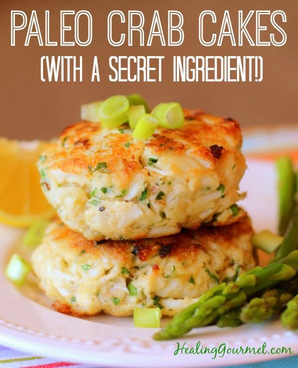 Youll love these nutrient-packed, totally Paleo “Secret Ingredient” Paleo Crab Cakes