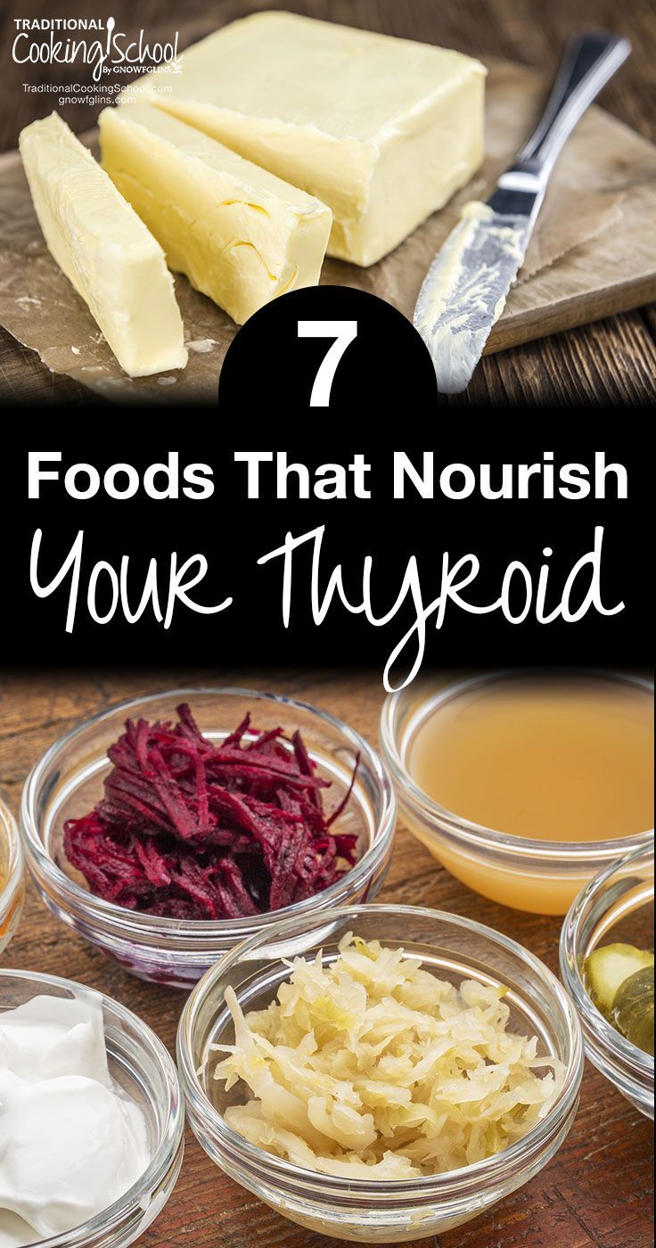 7 Foods That Nourish Your Thyroid | Gaining weight? Feeling depressed or sluggish? Is your hair falling out? Have you experienced