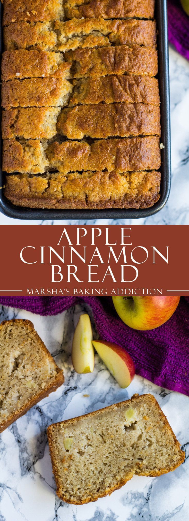 Apple Cinnamon Bread | marshasbakingaddi… /marshasbakeblog/