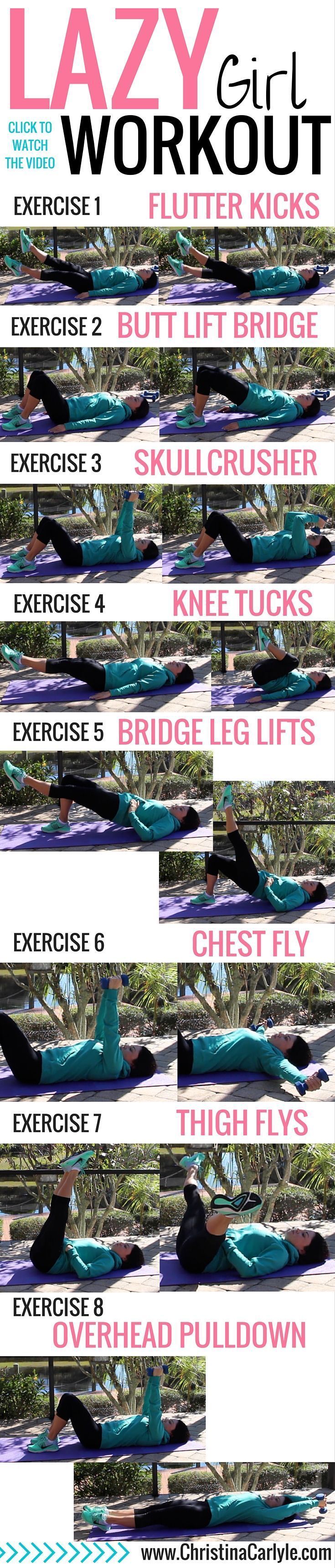 awesome Lazy Girl Workout – Christina Carlyle