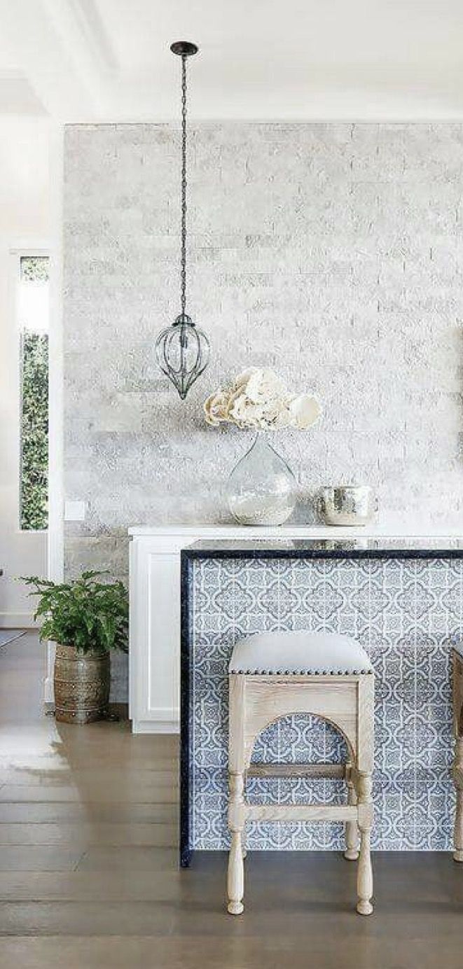 Beach House kitchen with a Moroccan flair.