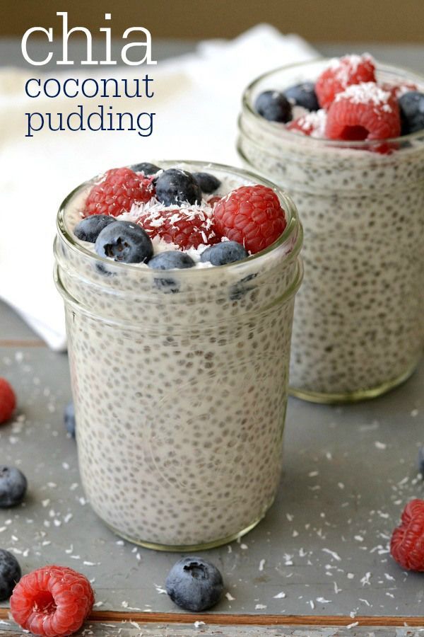 Chia Coconut Pudding is a healthy, filling snack that tastes like dessert. Try this gluten-free, vegan, paleo-friendly recipe for