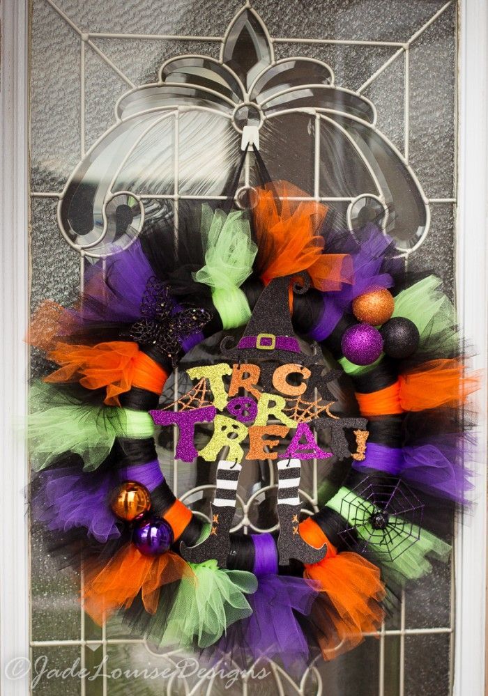 Did you see our new Tutu Halloween Wreath on Instagram? Last week, we showed a sneak peak at our creation. Well; the good news is